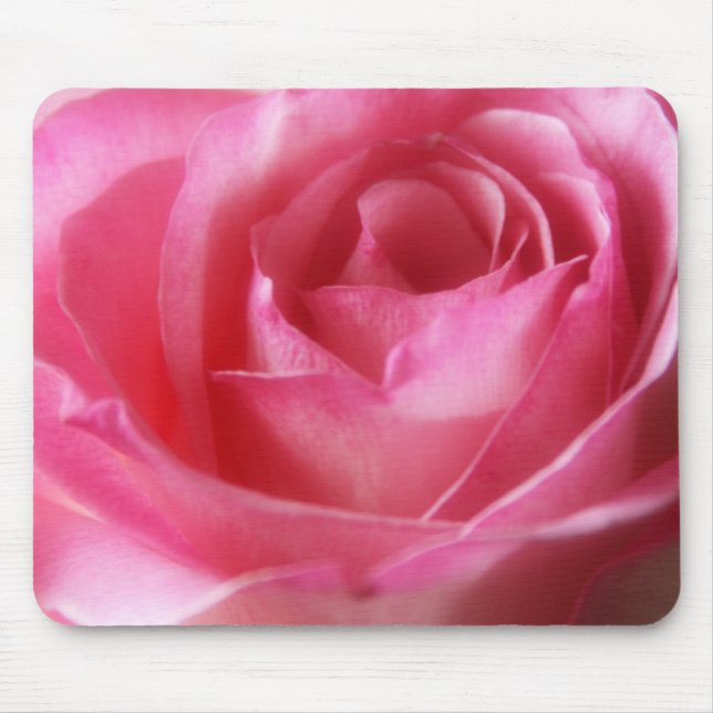 Rosa Rose Mousepad (Vorne)