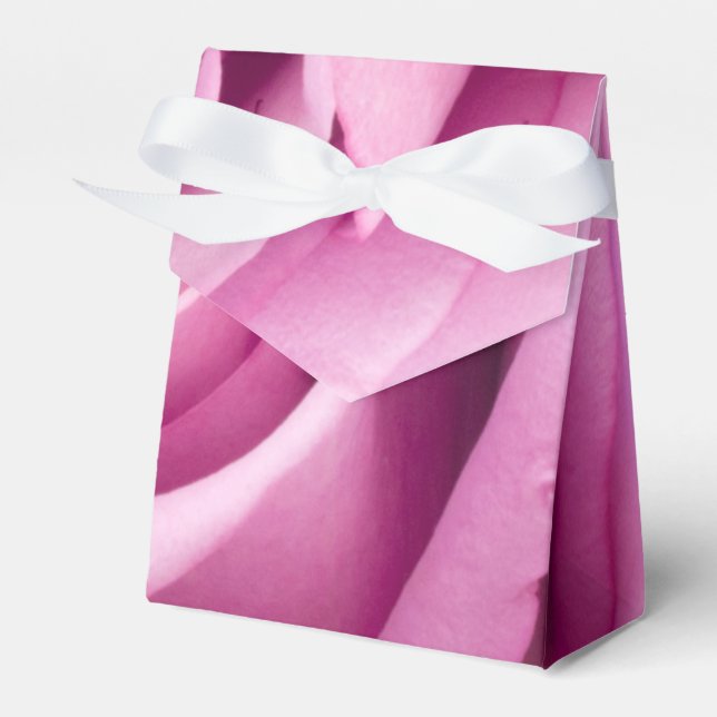 Rosa Rose nach Perfektion geklappt Geschenkschachtel (Vorderseite)
