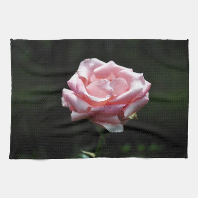 Rosa Rose Nah-up Geschirrtuch (Horizontal)