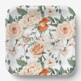 Rosa-Rose Pappteller