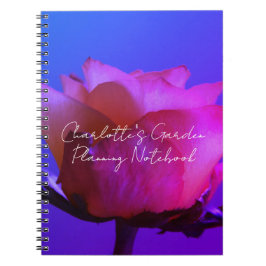 Rosa Rose Personalizable-Notebook Notizblock