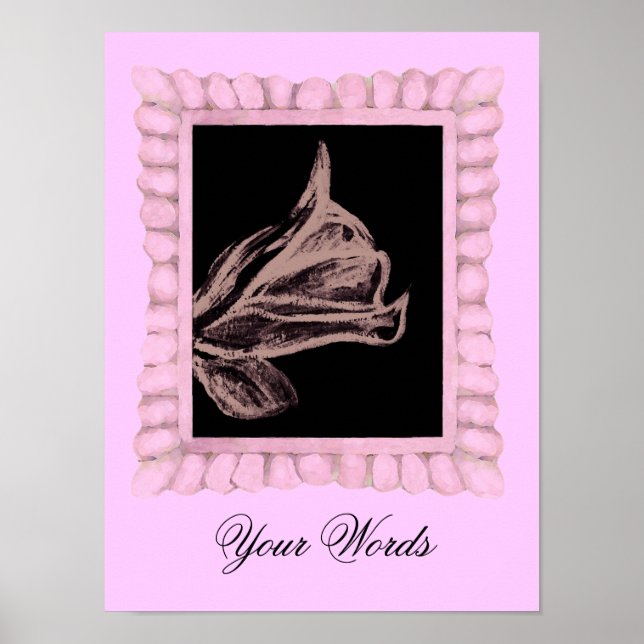 Rosa Rose ~ Poster / Print (Vorne)