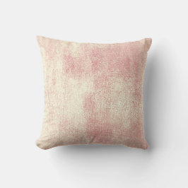 Rosa Rose Rose Minimal lackierte Pastellfarben Ros Kissen