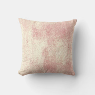 Rosa Rose Rose Minimal lackierte Pastellfarben Ros Kissen