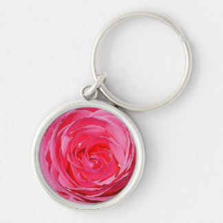 Rosa Rose Schlüsselanhänger