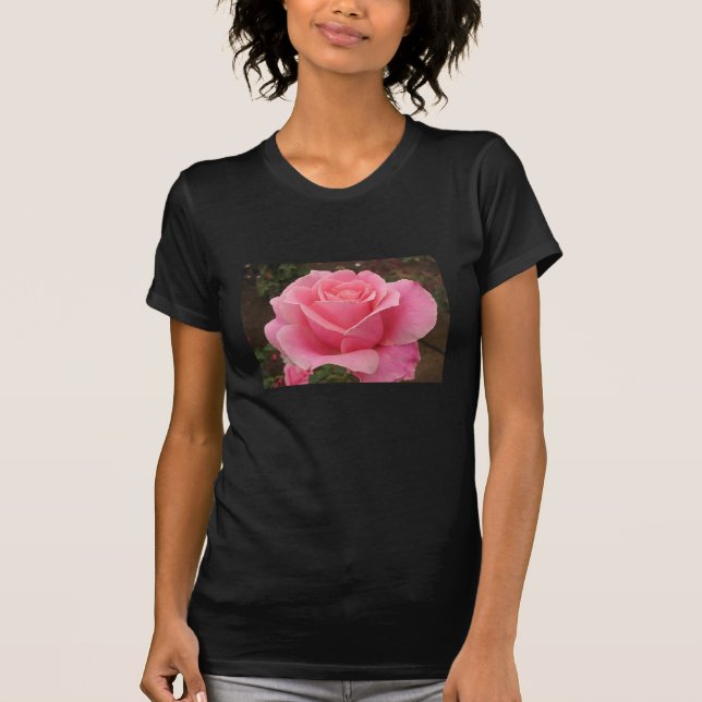 Rosa Rose T-Shirt (Vorderseite)
