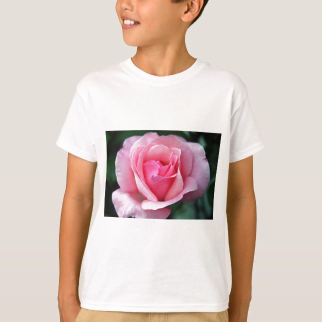 Rosa Rose T-Shirt (Vorderseite)
