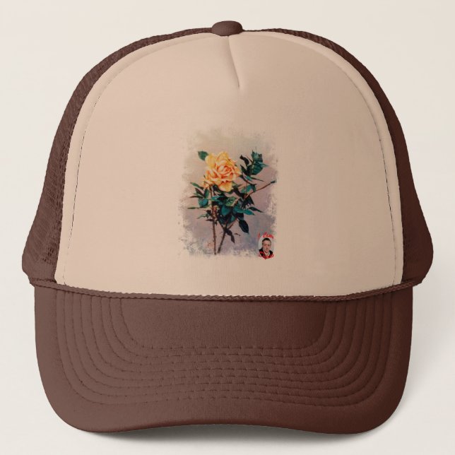 Rosa/Rose Truckerkappe (Vorderseite)