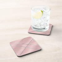 Rosa Rose und Silver Modern Glam