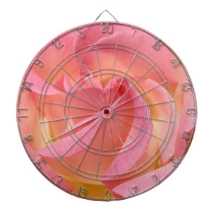 Rosa Rosedartboards-Metallkäfig-Rosen Dartscheibe