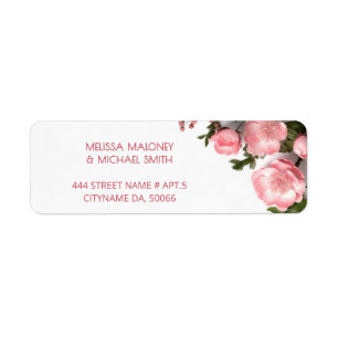 Rosa Rosen 3D-Blumen    Hochzeit