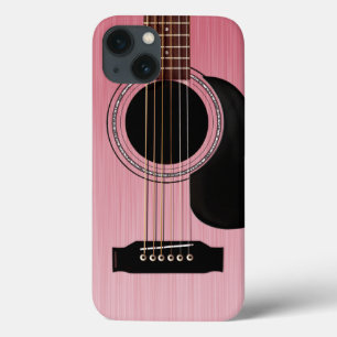 Rosa Rosen-Akustikgitarre Case-Mate iPhone Hülle
