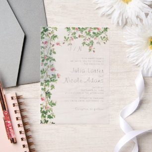 Rosa Rosen-Alte-Wand-Vintage-Stil-Tagebuch-Hochzei