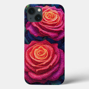 Rosa Rosen, Aquarell Case-Mate iPhone Hülle