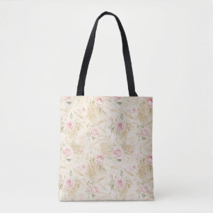 Rosa Rosen Blumen Tasche