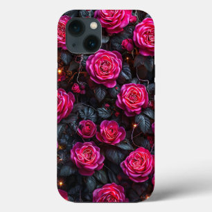 Rosa Rosen Blumenarrangement Weibliches botanische Case-Mate iPhone Hülle