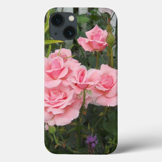 Rosa Rosen Case-Mate iPhone Hülle (Rückseite)