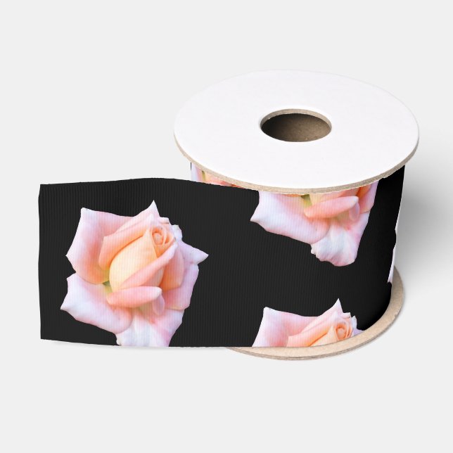 Rosa Rosen Custom Ripsband (Spule)