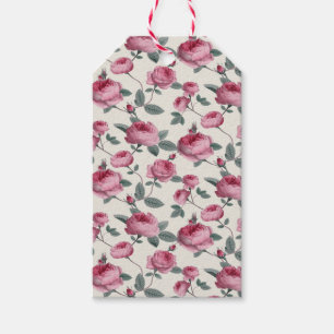 Rosa Rosen Geschenkanhänger