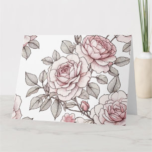 Rosa Rosen Karte