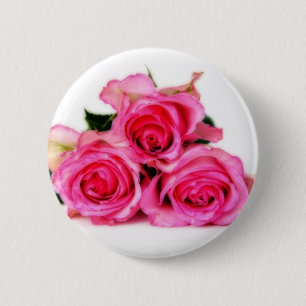 Rosa Rosen-Knopf Button