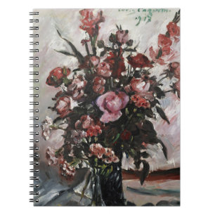 Rosa Rosen Lovis Corinth Notizblock