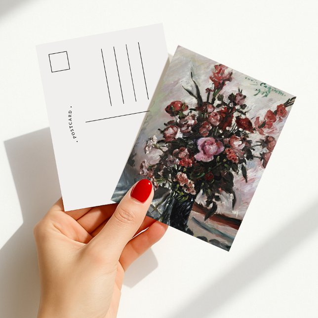 Rosa Rosen | Lovis Corinth Postkarte (Von Creator hochgeladen)