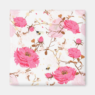 Rosa Rosen Magnet