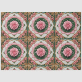 Rosa Rosen Moderne schöne Sammlung Seidenpapier