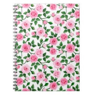 Rosa Rosen Notizblock
