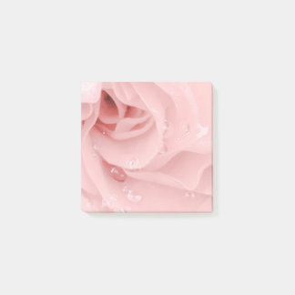 Rosa Rosen-Post-Itanmerkungen Post-it Klebezettel
