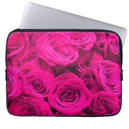 Rosa Rosen Rosa Blume Rosa Blütenbraun Laptopschutzhülle