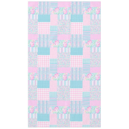 Rosa Rosen, Schmetterlinge Imitate Patchwork Table Tischdecke