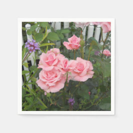 Rosa Rosen Serviette