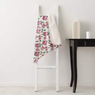 Rosa Rosen Sherpadecke