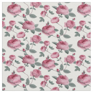 Rosa Rosen Stoff