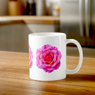 Rosa Rosen Tasse