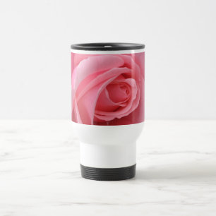 Rosa Rosen-Tasse Reisebecher