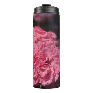 Rosa Rosen Thermosbecher