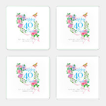 Rosa Rosenband 40. Geburtstag