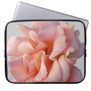 Rosa Rosenblüte Laptopschutzhülle
