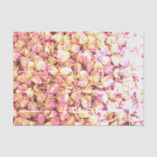 Rosa Rosenknospen Foto drucken benutzerdefiniertes Seidenpapier