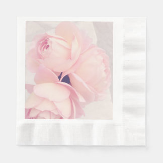 Rosa Rosenpapier Napkins Serviette