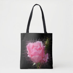Rosa Rosenspritze Tasche