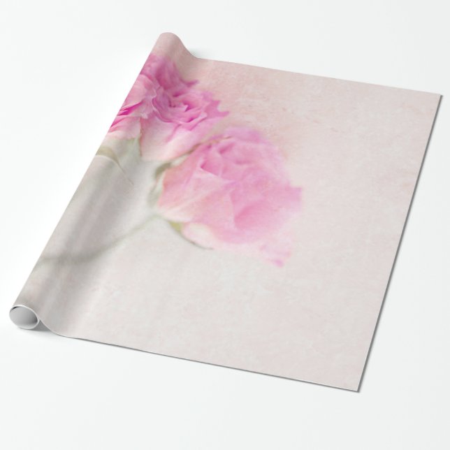 Rosa Rosenstein Steinboden Collage Rose Geschenkpapier (Ungerollt)