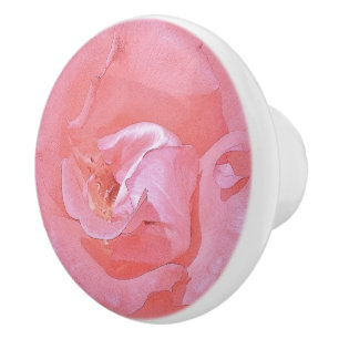 Rosa Rosenzieher Rumpf Keramikknauf