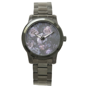 Rosa Roses Dark & Moody Armbanduhr