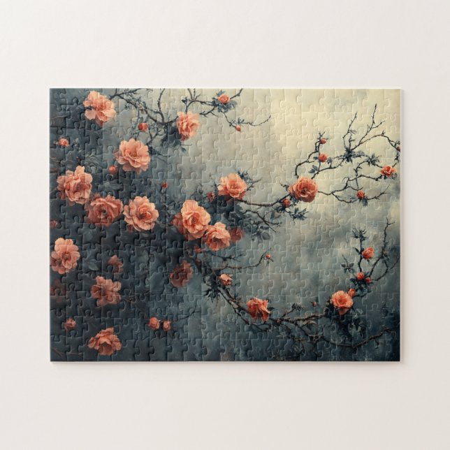 Rosa Roses Klettern Vine Moody (Horizontal)