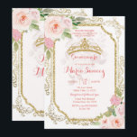 Rosa Roses mexikanische Mis Quince Einladung<br><div class="desc">Rosa Rosen mexikanische Mis Quince Einladung Mis Quince Anos,  15. Geburtstag, </div>