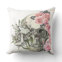 Rosa Roses Skull